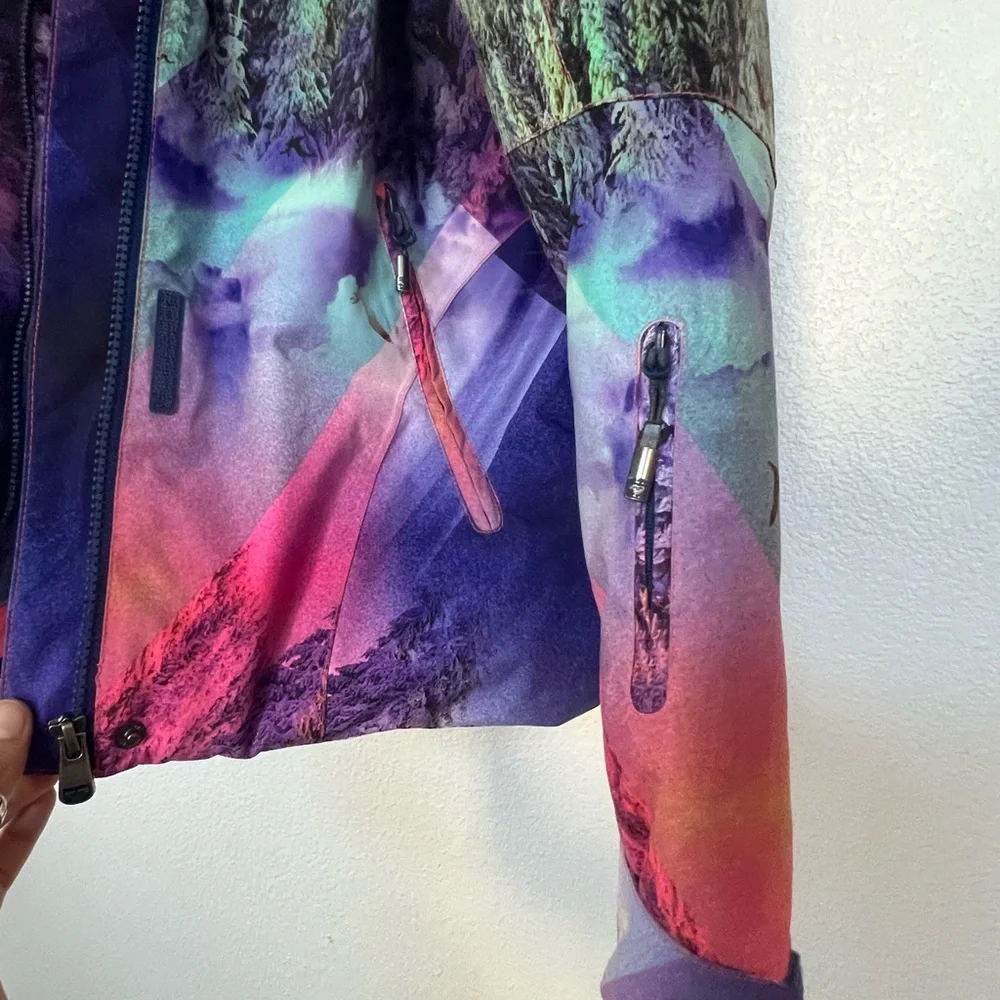 Roxy Multicolored Ski Jacket with DryFlight Technology - Picture 8 of 9